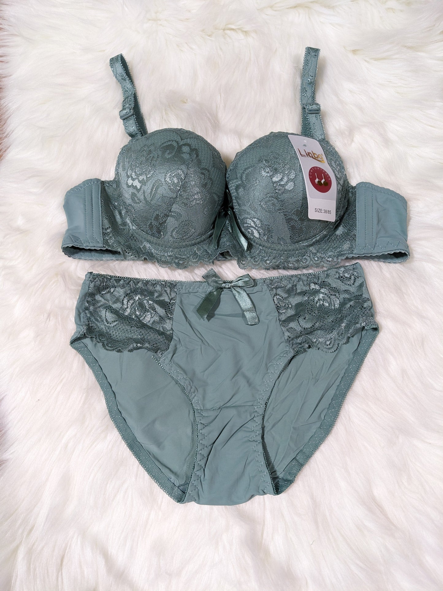 Imported Single Padded Bra Set (7001)